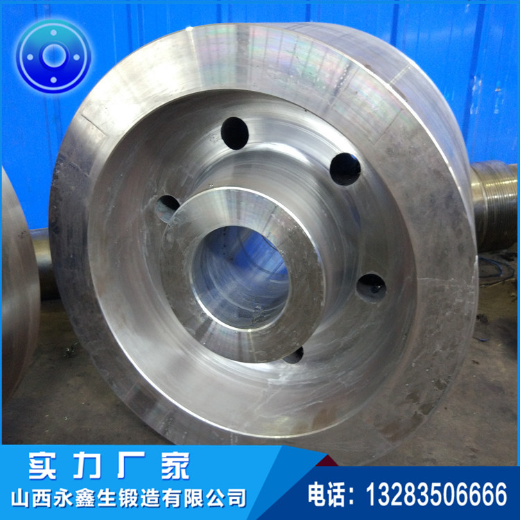 鍛造回轉窯拖輪鍛造件